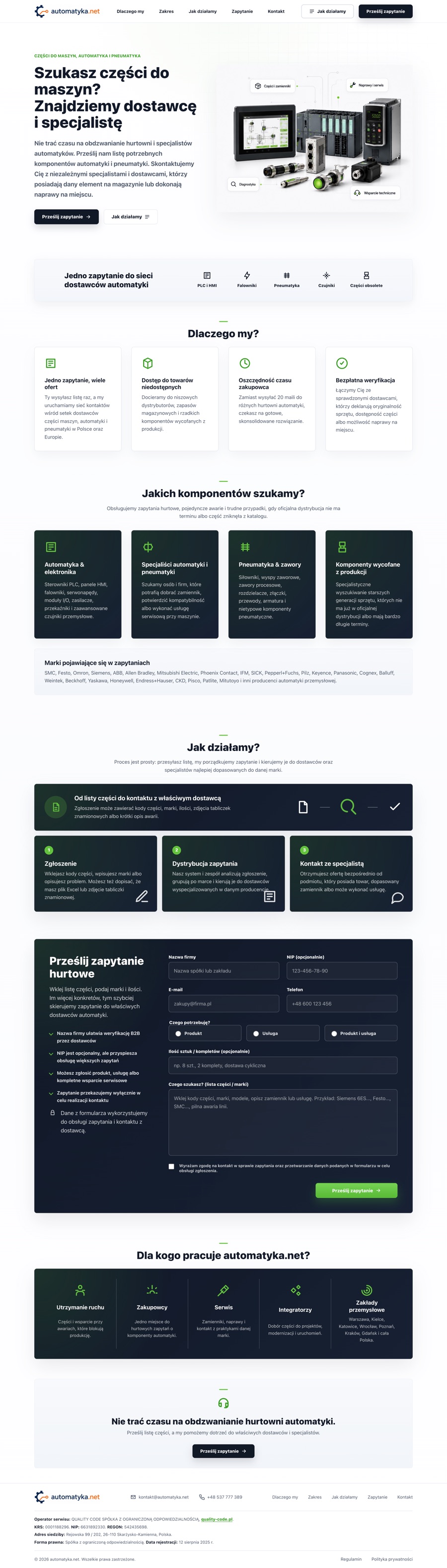 Podgląd strony automatyka.net